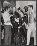 Jay Barney, Tallulah Bankhead [center] and unidentified others in the stage production Eugenia