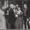 Tallulah Bankhead, Jay Barney [right] and unidentified others in the stage production Eugenia