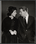 Elaine May and Mike Nichols in the stage production An Evening with Mike Nichols and Elaine May