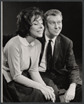 Elaine May and Mike Nichols in the stage production An Evening with Mike Nichols and Elaine May