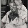 Theresa Merritt [center] in the stage production F. Jasmine Addams