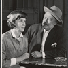 Betsy Blair and Albert Dekker in rehearsal for the stage production Face of a Hero