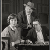 Betsy Blair, Albert Dekker and Jack Lemmon in rehearsal for the stage production Face of a Hero