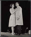 Betsy Blair and Jack Lemmon in the stage production Face of a Hero