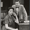 Ellen Holly and James Donald in the stage production Face of a Hero
