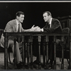 James Donald and Jack Lemmon in the stage production Face of a Hero