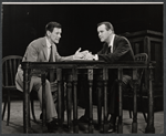 James Donald and Jack Lemmon in the stage production Face of a Hero