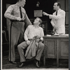Albert Dekker, George Grizzard and Jack Lemmon in the stage production Face of a Hero