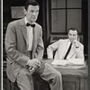 James Donald and Jack Lemmon in the stage production Face of a Hero