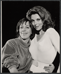 Carol Burnett and Tina Louise in rehearsal for the stage production Fade Out - Fade In