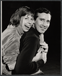 Carol Burnett and Dick Patterson in the stage production Fade Out - Fade In