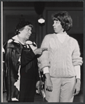 Carol Burnett [at right] and unidentified in the stage production Fade Out - Fade In