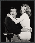 Dick Patterson and Tina Louise in the stage production Fade Out - Fade In