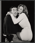 Dick Patterson and Tina Louise in the stage production Fade Out - Fade In