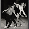 Carol Burnett, Dick Patterson and Tina Louise in rehearsal for the stage production Fade Out - Fade In