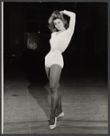 Tina Louise in rehearsal for the stage production Fade Out - Fade In