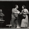 Carol Burnett [at right] and unidentified others in the stage production Fade Out - Fade In