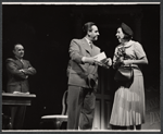 Carol Burnett [at right] and unidentified others in the stage production Fade Out - Fade In