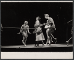 Carol Burnett [center] and unidentified others in the stage production Fade Out - Fade In