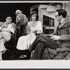 Carol Burnett [center] and unidentified others in the stage production Fade Out - Fade In