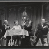 Ellen Burstyn, Sam Levene and unidentified others in the stage production Fair Game
