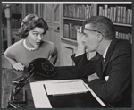 Ellen Burstyn and Hugh Reilly in the stage production Fair Game