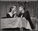Ellen McRae [Burstyn] and Sam Levene in the stage production Fair Game