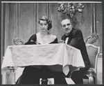 Ellen McRae [Burstyn] and Sam Levene in the stage production Fair Game