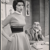 Ellen McRae [Burstyn] and Sam Levene in the stage production Fair Game