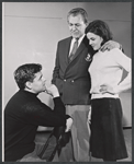 Paul Shyre, Forrest Tucker and unidentified in the stage production Fair Game for Lovers