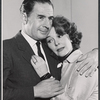 Leo Genn and Maggie Hayes in the stage production Fair Game for Lovers