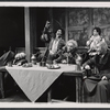 Jerome Kilty [center] and unidentified others in the 1966 American Shakespeare production of Falstaff