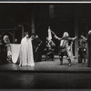 John Cunningham, Jerome Kilty [center] and unidentified others in the 1966 American Shakespeare production of Falstaff