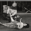 Jerome Kilty and Alix Elias in the stage production Falstaff
