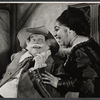 Peter Glossop and unidentified in the 1967 American National Opera Co production of Falstaff