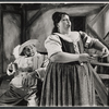 Peter Glossop and unidentified in the 1967 American National Opera Co production of Falstaff