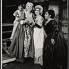 Benita Valente, Beverly Bower, Joanna Simon and unidentified in the 1967 American National Opera Co production of Falstaff