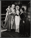 Benita Valente, Beverly Bower, Joanna Simon and unidentified in the 1967 American National Opera Co production of Falstaff