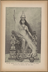 On the throne sat the supreme goddess, Lyone