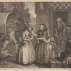 A Harlot's Progress, Plate 1 [Her arrival in London]