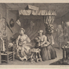 A Harlot's Progress, Plate 3 [Apprehended by a Magistrate]