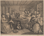 A Harlot's Progress, Plate 5 [Her death]