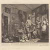 A Rake's Progress, Plate 2d [Prosperity, (with Horlot's smiles...]