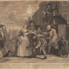 A Rake's Progress, Plate 3 [Woman, form'd for Social Love...]