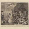 A Rake's Progress, Plate 4 [Reason awakes...]