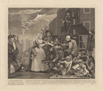 A Rake's Progress, Plate 4 [Reason awakes...]