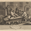 The Idle 'Prentice at Play in the Church Yard, during Divine Service [plate 3]