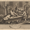 The Idle 'Prentice at Play in the Church Yard, during Divine Service [plate 3]