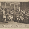 The Industrious 'Prentice Alderman of London, the Idle one brought before him & Impeach'd by his Accomplice [plate 10]