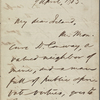 Ireland, A[lexander], ALS to. Apr. 9, 1863